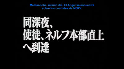 Evangelion cap 6