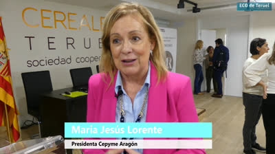 ENTREVISTA CON MARIA JESUS LORENTE PRESIDENTA DE CEPYME ARAGÓN