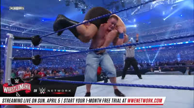 Edge vs. John Cena vs. Big Show – World Title .